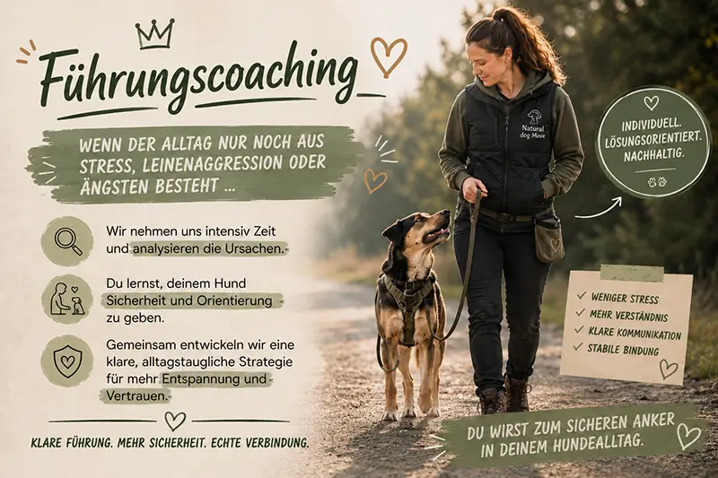 Mensch und Hund im Coaching